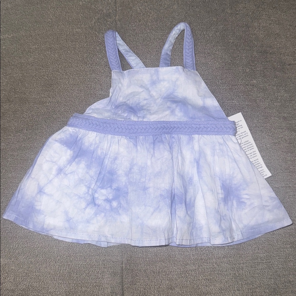 Tommy Bahama Embroidered Hem Dress sz 3-6 M Girls